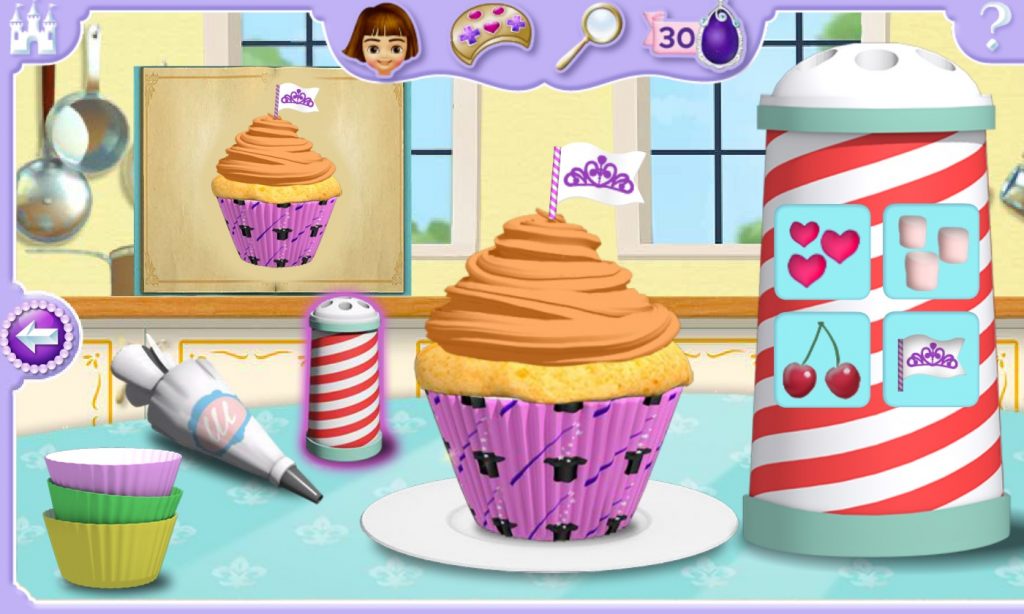 Sofia Cupcake Party Game