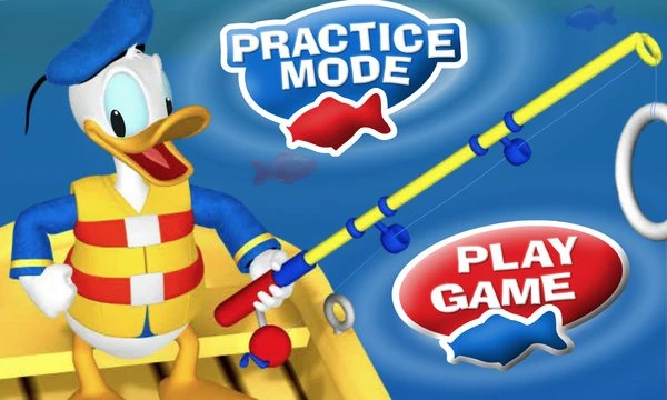Donald Duck: Donald's Gone Gooey Fishing | Disney--Games.com
