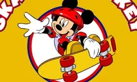 Skating Mickey