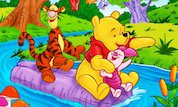Winnie, Tigger and Piglet Color Math